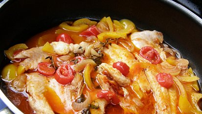 Rybí filé na italský způsob