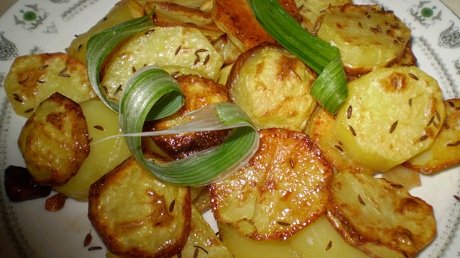Rychlé pečené brambory, Rychlé pečené brambory