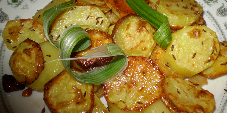 Rychlé pečené brambory (Rychlé pečené brambory)