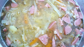 Sójová polévka se zeleninou