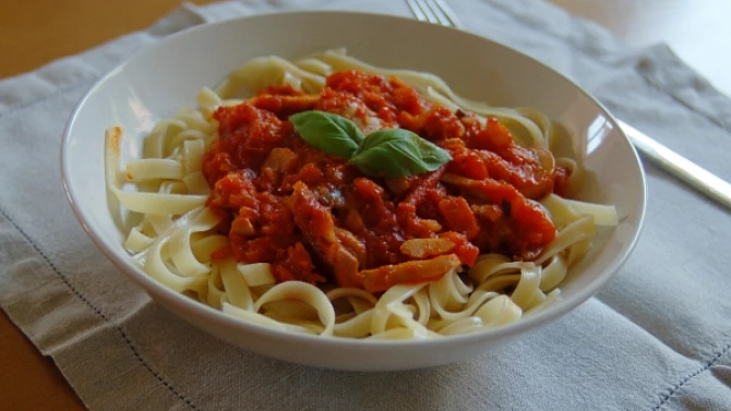 Tagliatelle boscaiola