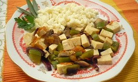 Tofu na zelenině