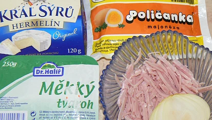 Tvarohová hermelínová pomazánka