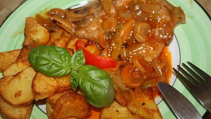 Vepřové kotlety alla Napolitana, Vepřové kotletu alla Napolitana
