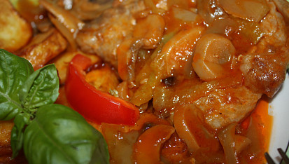 Vepřové kotlety alla Napolitana, Vepřové kotlety alla  Napolitana