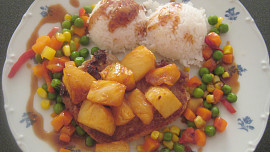 Vepřové kotlety na ananasu