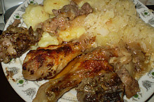 Vepřovo-kuřecí paličky