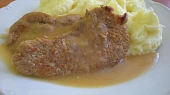 Vepřový plátek na cibulce
