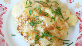 Zapečené brambory s droždím