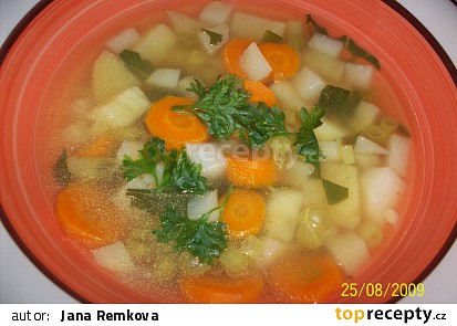 Zeleninová polívečka na rychlo