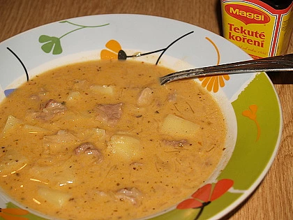 Zelňačka s masem, zelňačka s vepřovým masem