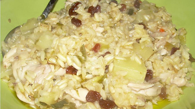 Bezpracné kuře s rýží, Připraveno zbaštit
