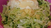 Bílý salát z čínského zelí s česnekem, Všechny ingredience