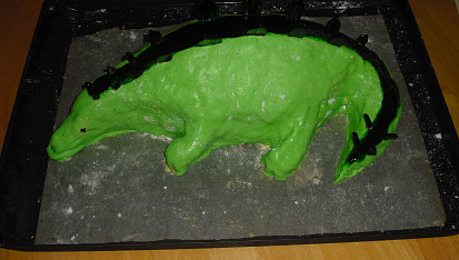 Dort pro potápěče, dinosaurus