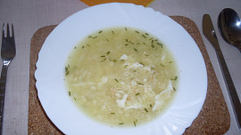 Drožďovo-sýrová polévka