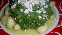 Gnocchi se sýrovým špenátem