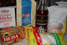suroviny na krém