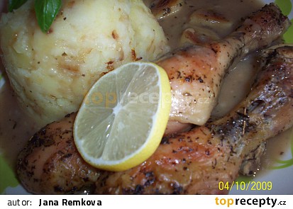 Kořeněné citronové kuře