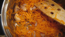 Krémová polévka z kuřecího masa