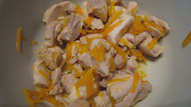 Krémová polévka z kuřecího masa