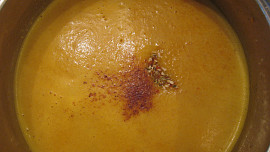 Krémová polévka z kuřecího masa