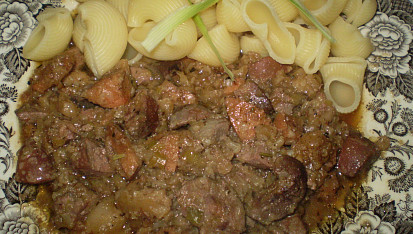 Květákové ledvinky, detail Květákových ledvinek