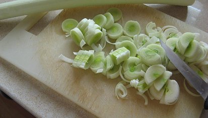 Lasagne rolky s pórkem
