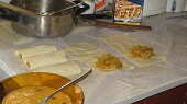 Lasagne rolky s pórkem