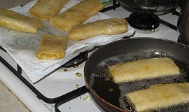 Lasagne rolky s pórkem