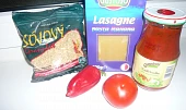 Lasagne se sójovým masem