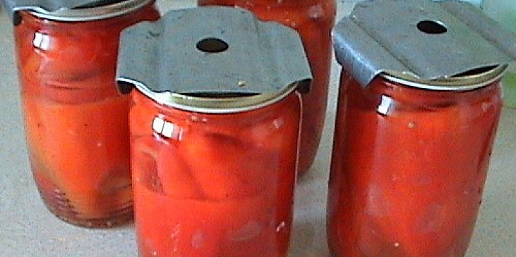 Nakládaná paprika v oleji
