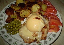 Naložené broskvové kuře