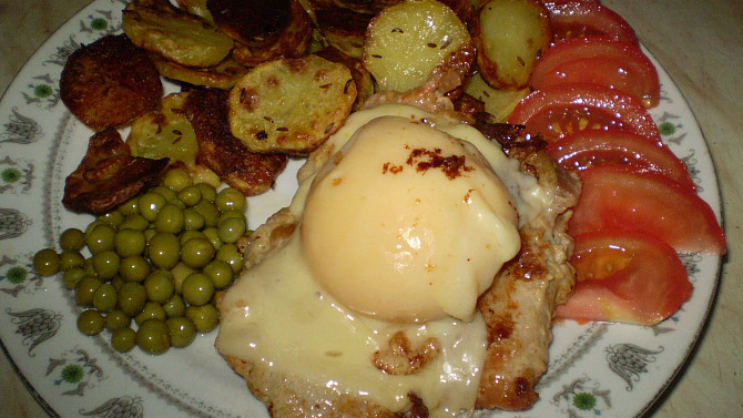 Naložené broskvové kuře, Naložené broskvové kuře