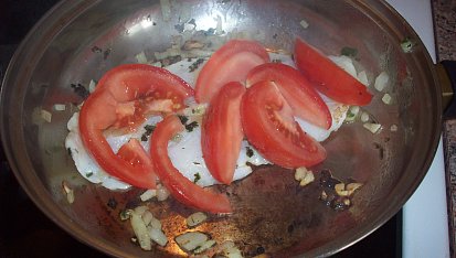 Pangasius na řecký způsob