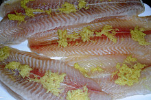 Pangasius s čerstvým zázvorem