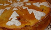 Pěnový jablečný koláč, Detail