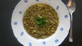 Pikantní čočková polévka