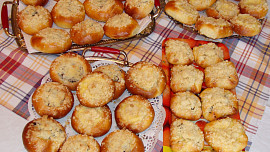 Posvícenské koláče z jemného těsta (těsto nejen na koláče)