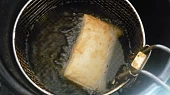 Smažené jablečné kapsičky, Smažíme nejlépe ve friťáku.