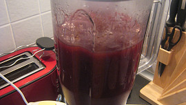 Švestkový dort s makovým piškotem