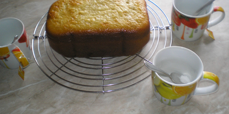 Švestkový koláč z domácí pekárny (Po vyjmutí z DP)