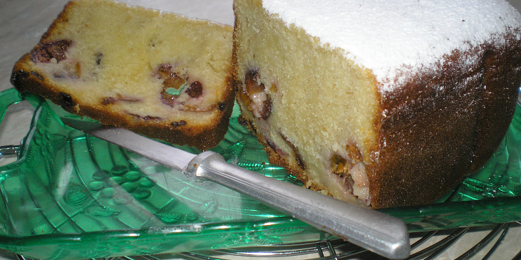 Švestkový koláč z domácí pekárny (Po vychladnutí)