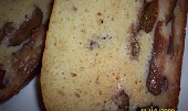 Švestkový koláč z domácí pekárny (detail)
