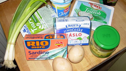 Tvarohová rybičková pomazánka, jen ty nejlepší ingredience