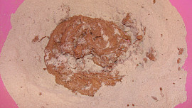 Tvarohovo-jablečné postrouhané řezy (bezvaječné)