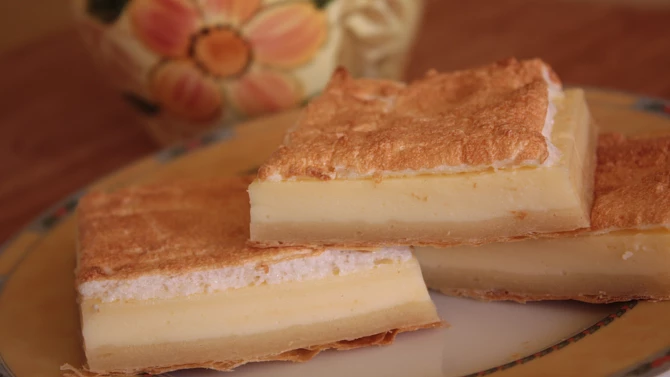 Tvarohový koláč na listovém těstě, Tvarohový koláč na lístkovém těstě