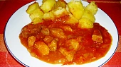 Vepřová kýta Szeged