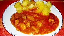 Vepřová kýta Szeged