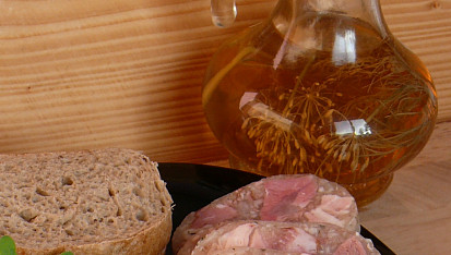 Voňavá dvoubarevná tlačenka, voňavá dvoubarevná tlačenka