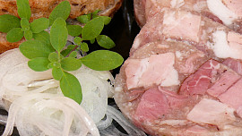 Voňavá dvoubarevná tlačenka